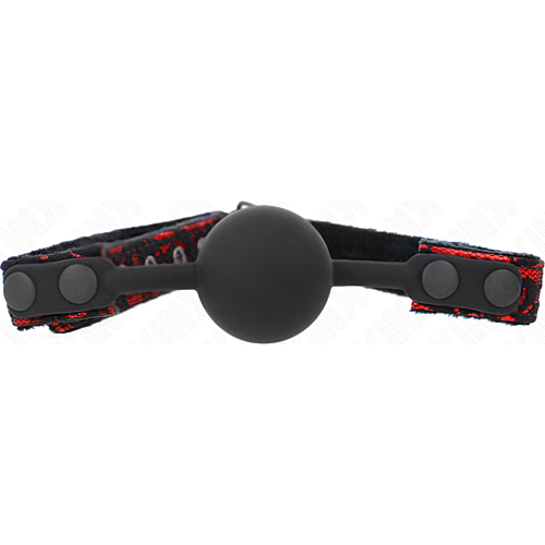 KINK Ball Gag Modell 1 - 4 cm Mjuk Silikon