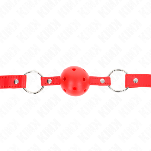 Andningsbar bollkavle KINK 4 cm med dubbelnit Modell 1 62,5 x 2,5 cm justerbar 42-58 cm