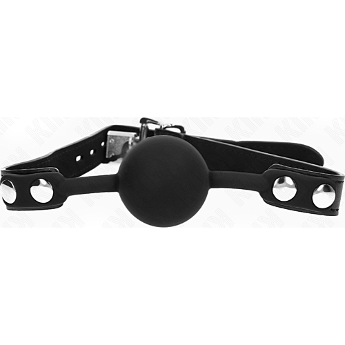 KINK Ball Gag Modell 1 - 4 cm silikon med lås