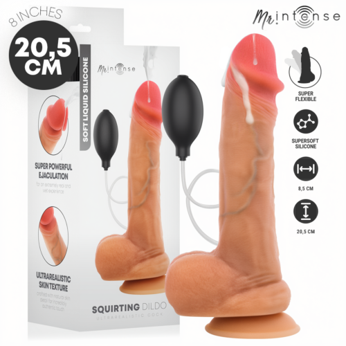 Dildo MR. INTENSE Danny 20.5 cm med ejaculationsfunktion