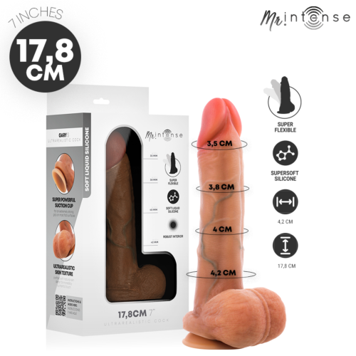 Realistisk Dildo MR. INTENSE Gary S 17.8 cm