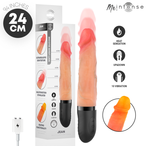 Vibrator MR. INTENSE Jean med värmefunktion och 10 lägen
