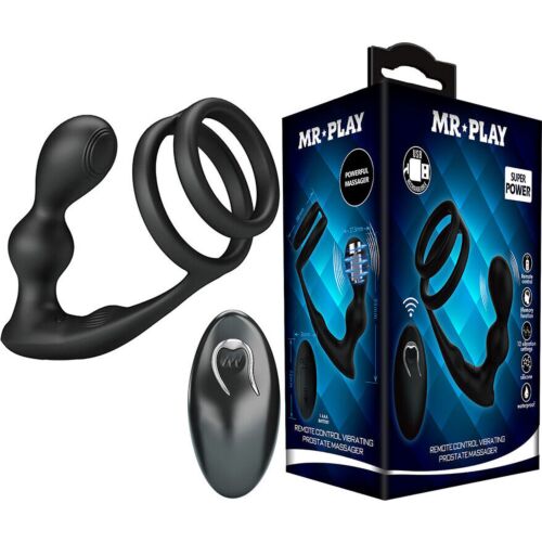 Analplug med Ring MR PLAY för Prostatalek