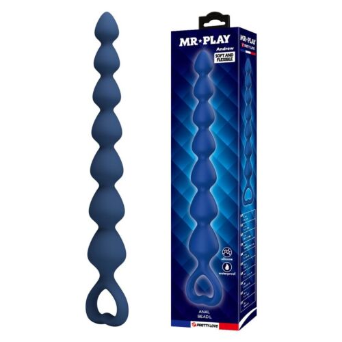 Analplugg MR PLAY Silicone Anal Beads 26.7 cm
