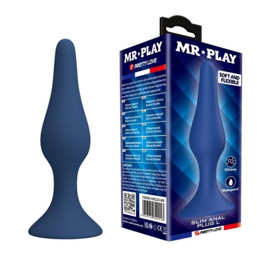 Analplugg MR PLAY Slim Silikone