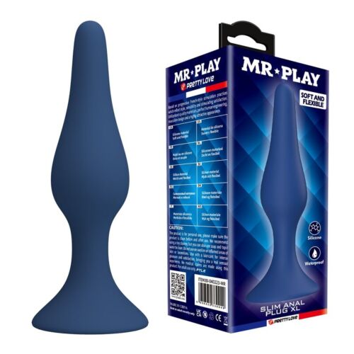 Analplugg MR PLAY Tapered Silikon XL
