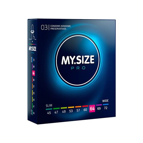 Kondom My.Size PRO TALLA 64 med komfortabel passform
