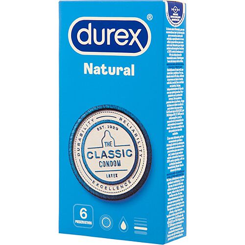 DUREX Natural Classic Kondomer - Lätt att använda