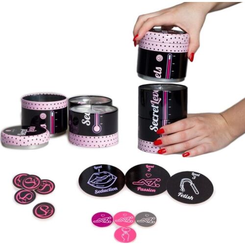 Kombinationsspel SECRETPLAY Secret Levels med Intensitetsnivåer