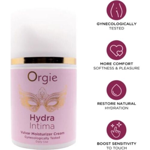 Vulvkräm ORGIE Hydra Intima daglig 50 ml