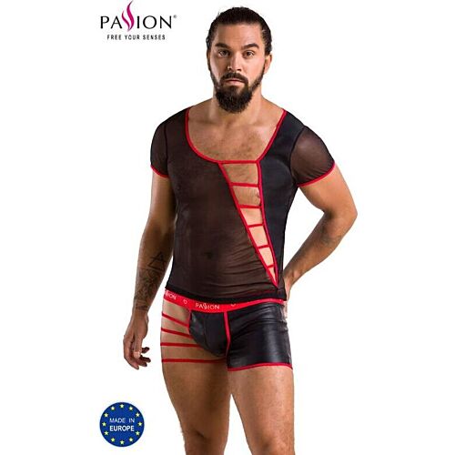Lingerie Passion Men 055 Set Mark Svart L/XL