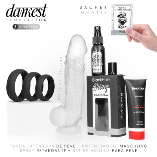 DARKEST TEMPTATION 1: ERECTION Paket för Män