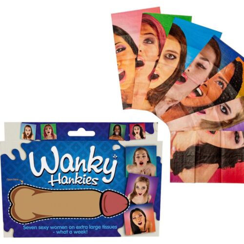 Handdukar SPENCER & FLEETWOOD WANKY HANKIES med Starka Mönster