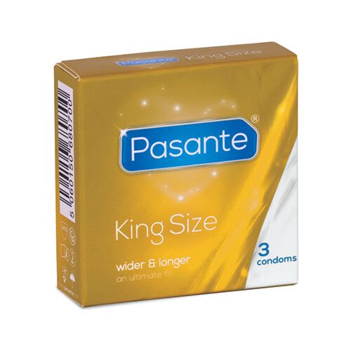 Pasante King Size Kondomer - Bredare och Längre Passform