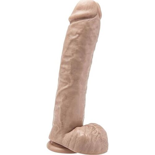 Realistisk Dildo Get Real 28 cm med Bollar för Intensiv Njutning