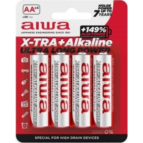 AA Batterier AIWA X-TRA Alkaline - Pålitlig Energi