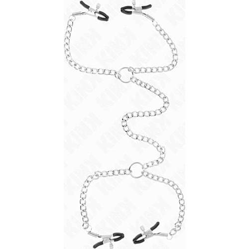 Brostvarta Klämmor KINK 32 cm med Kedjor för Förstärkt Känsla