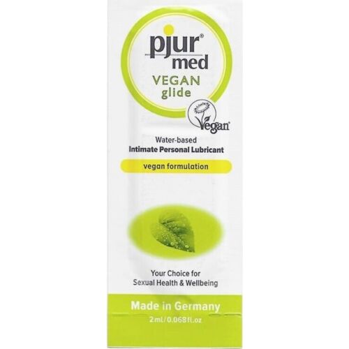 Vattenbaserat Glidmedel PJUR MED Vegan Glide 2 ml