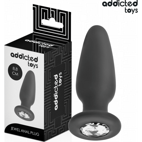 Analplug Addicted Toys S Storlek med Juvelbas