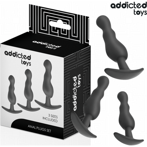 Analplugg Set Addicted Toys Modell 1 för Gradvis Utforskning