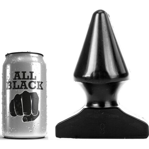 Analplug All Black 17cm - Hypoallergenisk Njutning
