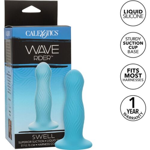 Analplug CALEXOTICS Wave Rider Swell med Vågig Textur