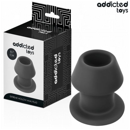 Analplug Addicted Toys Extreme Hollow Storlek M 8.7 cm