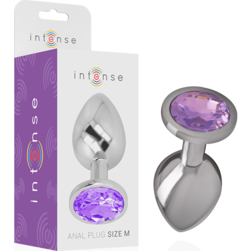 Anal Plug INTENSE med diamantjuvel i storlek M