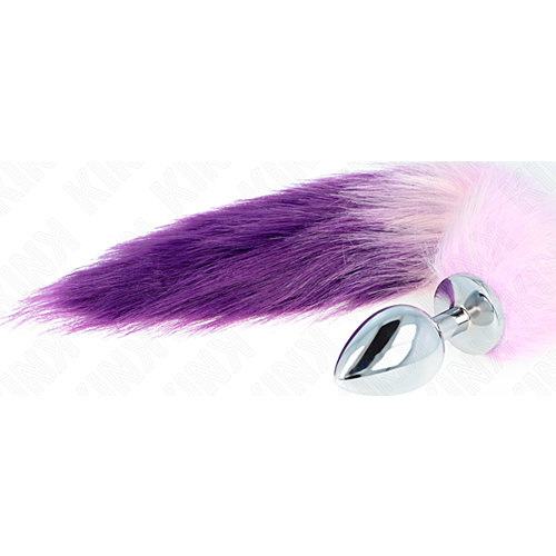 Analplug KINK Storlek L med Syntetisk Svans