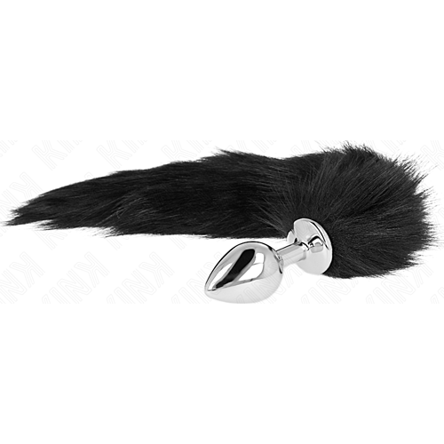 Analplug KINK Pleasure Plugs Storlek M med syntetisk svans