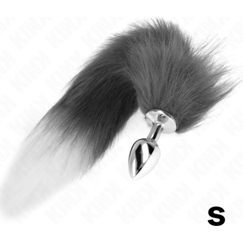 Analplug KINK Storlek S med Syntetisk Svans