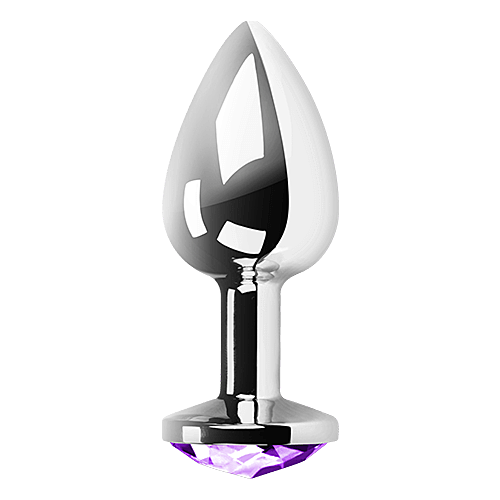 Analplugg SECRETPLAY LILA M med konisk design