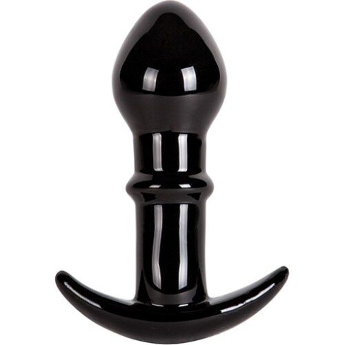 Analplugg S Pleasures Crystal COSMO med ergonomisk bas