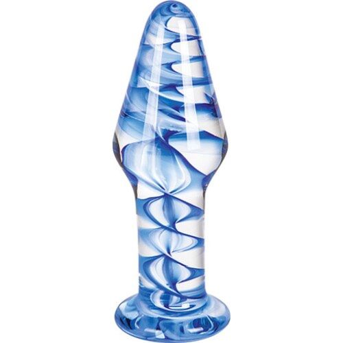 Plug S Pleasures Crystal LUX med temperaturlek