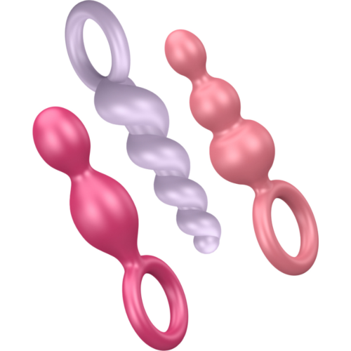 Plug anal Satisfyer Plugs Set av 3 storlekar