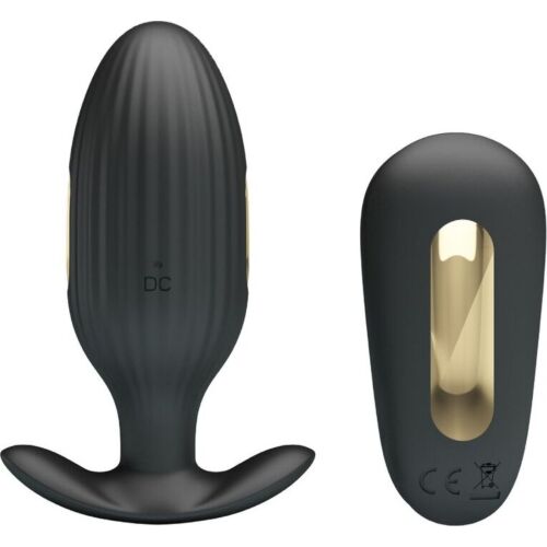 Analplugg Vibrator PRETTY LOVE KELLY med elektrisk stimulering