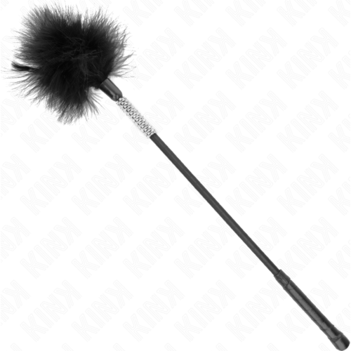 KINK Tickle Feathers med Rhinestone Handtag 50 cm