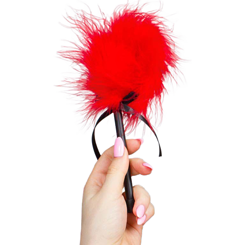 Bondage Duster SECRETPLAY Marabou för Sensationell Lek