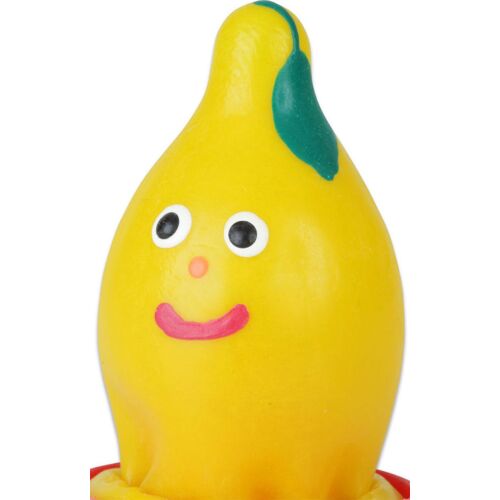 Novitetskondom CONDOMERIE Handmålad Citron Design