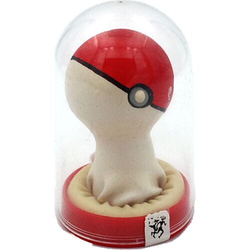 Novelty Kondom CONDOMERIE Pokeball Handmålad Design