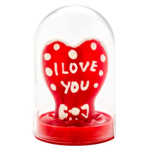 Kondom CONDOMERIE I LOVE YOU Hjärtformad Design