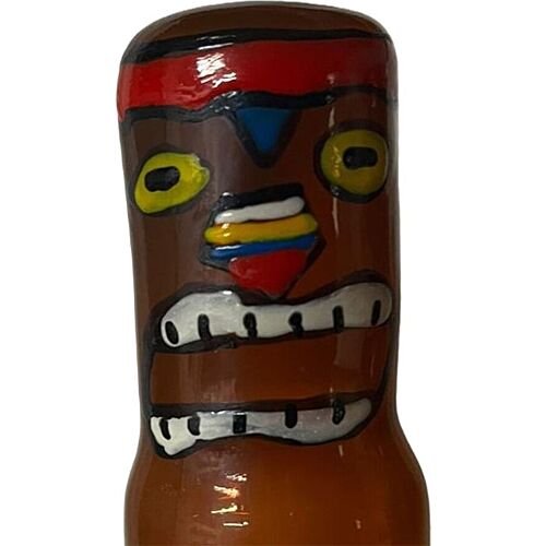 Novelty Kondomer CONDOMERIE TIKI TOTEM – Distinkta Handmålade Mönster