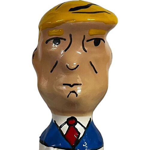 Novelty Kondomer CONDOMERIE Trump Grumpy XL Handmålade
