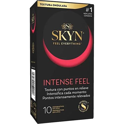 SKYN Intense Feel Texturerad Kondom med Vågig Design