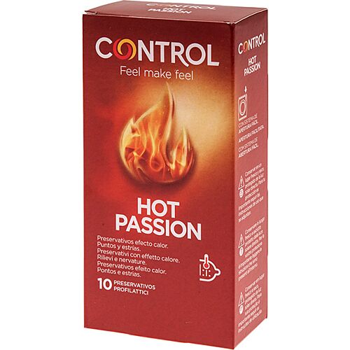 Control Hot Passion Kondomer med Värmande Effekt