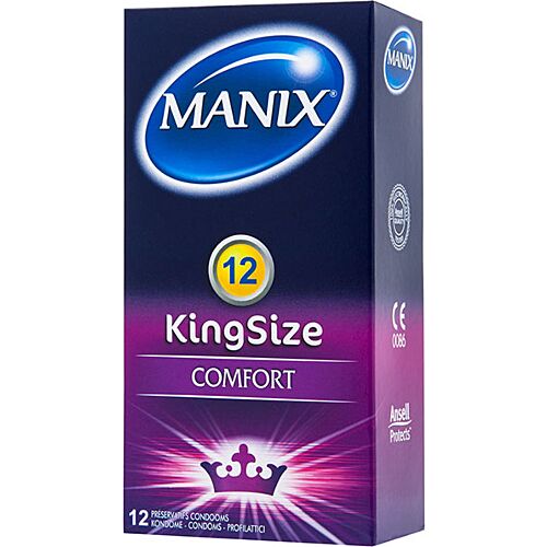 Manix King Size Kondomer 12-pack