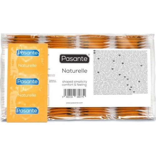 Kondomer Pasante Naturelle - Naturlig känsla med konisk form