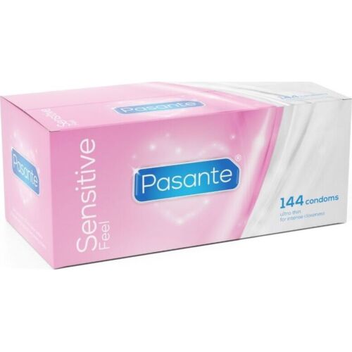 Pasante Sensitive Ultra Tunna Kondomer - 144 Enheter