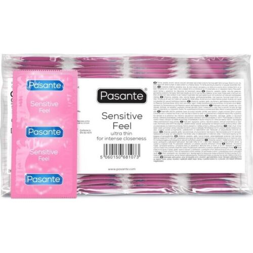 Kondomer Pasante Sensitive Feel - Ultrafina och glidmedel