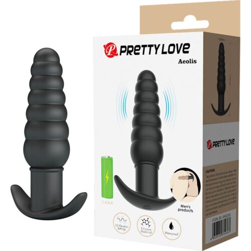 Analplug Pretty Love Aelios med vibration